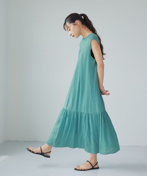 EMMEL REFINE EM タックギャザー 2WAY ワンピース EMMEL REFINES（エメルリファインズ）の「＜EMMEL REFINES＞EM