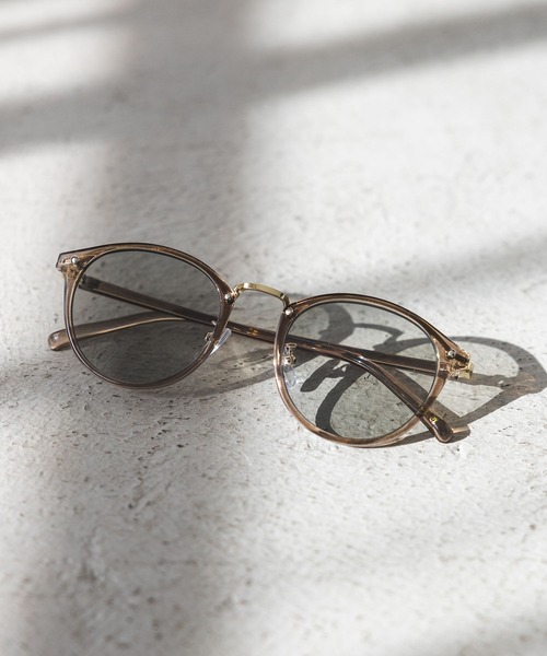 A part by(アパートバイ)の「【UVカット】UVサングラス(サングラス・レディース・ライトブラウン/ライトグレー/ブラウン/グレー/カーキ/GOLD ・FREE)」の17枚目の写真