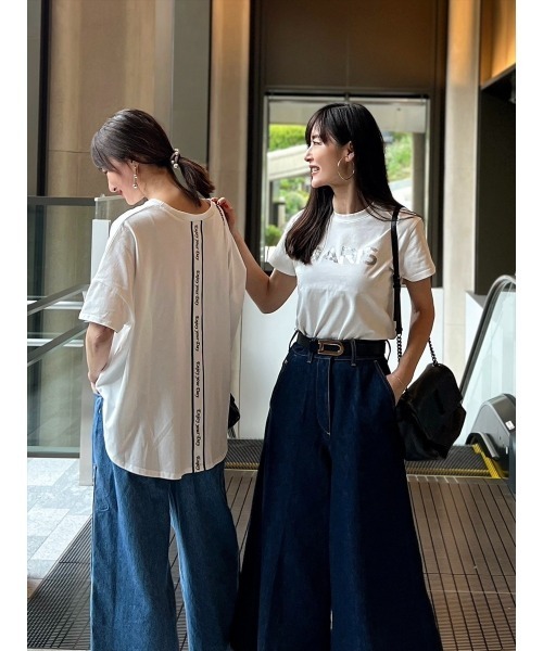 セール】【Shihoセレクト】PARISTシャツ(箔プリントver)（T