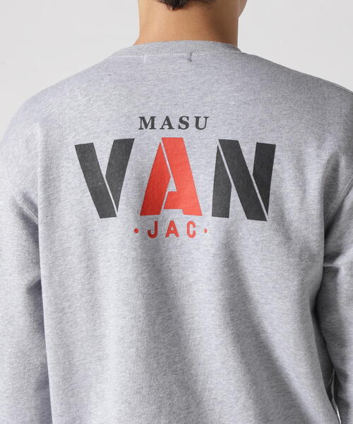 関税込【MASU】\"MASU X VAN JAC\" LEGEND SWEATSHIRT MASU/エムエーエスユー/“MASU X VAN JAC