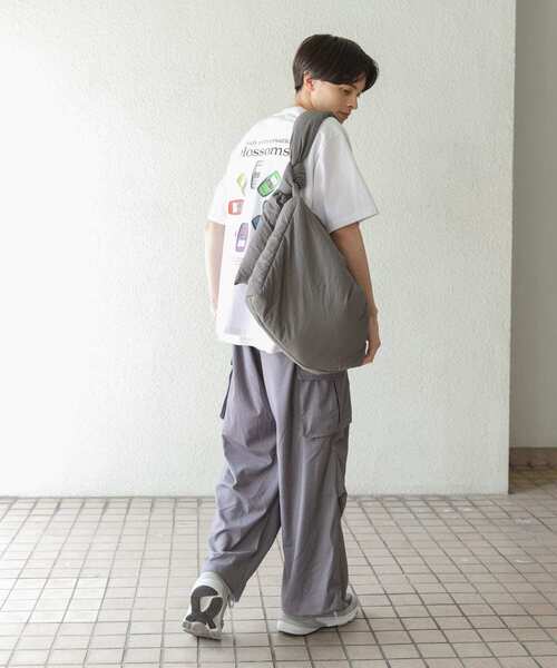 SENSE OF PLACE by URBAN RESEARCH（センスオブプレイスバイアーバンリサーチ）の「DEVICE ショートスリーブプリント Tシャツ A（Tシャツ/カットソー・メンズ・ブラック/パープル/ホワイト・MEDIUM/LARGE）」の8枚目の写真