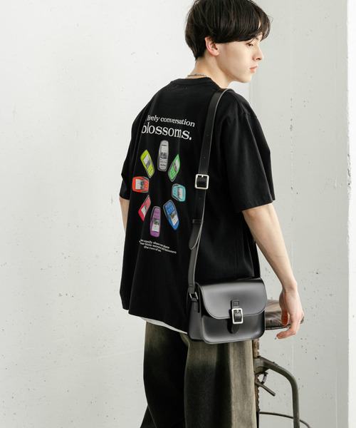 SENSE OF PLACE by URBAN RESEARCH（センスオブプレイスバイアーバンリサーチ）の「DEVICE ショートスリーブプリント Tシャツ A（Tシャツ/カットソー・メンズ・ブラック/パープル/ホワイト・MEDIUM/LARGE）」の11枚目の写真