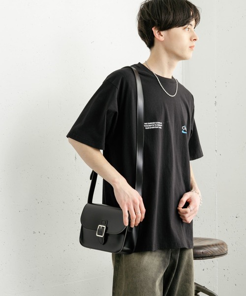 SENSE OF PLACE by URBAN RESEARCH（センスオブプレイスバイアーバンリサーチ）の「DEVICE ショートスリーブプリント Tシャツ A（Tシャツ/カットソー・メンズ・ブラック/パープル/ホワイト・MEDIUM/LARGE）」の12枚目の写真