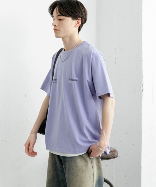 SENSE OF PLACE by URBAN RESEARCH（センスオブプレイスバイアーバンリサーチ）の「DEVICE ショートスリーブプリント Tシャツ A（Tシャツ/カットソー・メンズ・ブラック/パープル/ホワイト・MEDIUM/LARGE）」の17枚目の写真