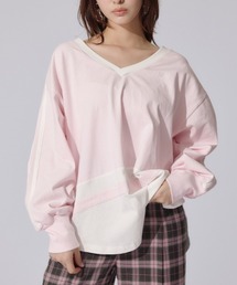 ユニフォームレディーロンティー 春服 ロンT