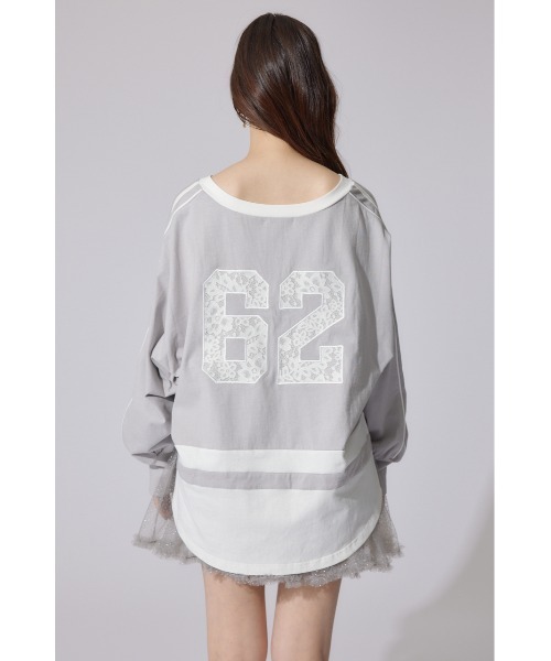 rienda(リエンダ)の「ユニフォームレディーロンティー 春服 ロンT(Tシャツ/カットソー・レディース・ブラック/ライトピンク/グレー・FREE)」の17枚目の写真
