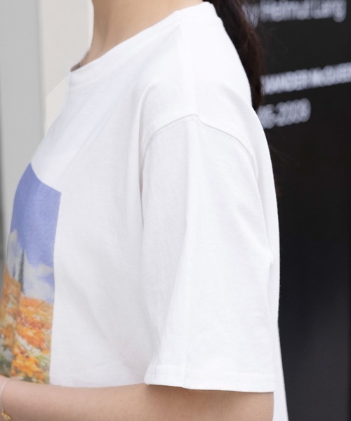 Doux Belle(ドゥーベル)の「5typeプリントTシャツ(Tシャツ/カットソー・レディース・A/H/J/C/D/E/F/B/G/I・MEDIUM)」の13枚目の写真