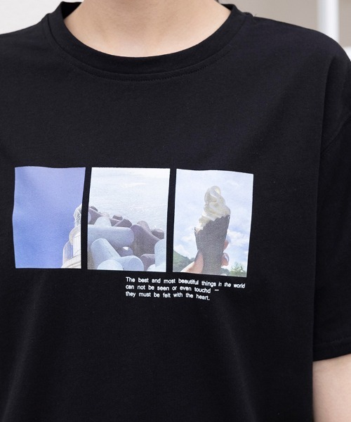 Doux Belle(ドゥーベル)の「5typeプリントTシャツ(Tシャツ/カットソー・レディース・A/H/J/C/D/E/F/B/G/I・MEDIUM)」の12枚目の写真