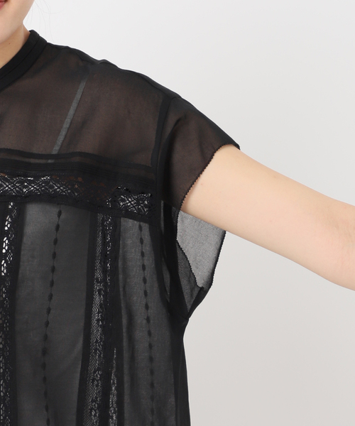 ブラウス シャツ COローンフレンチレースブラウス レディース Spick & Span（スピックアンドスパン）の「COローンフレンチ