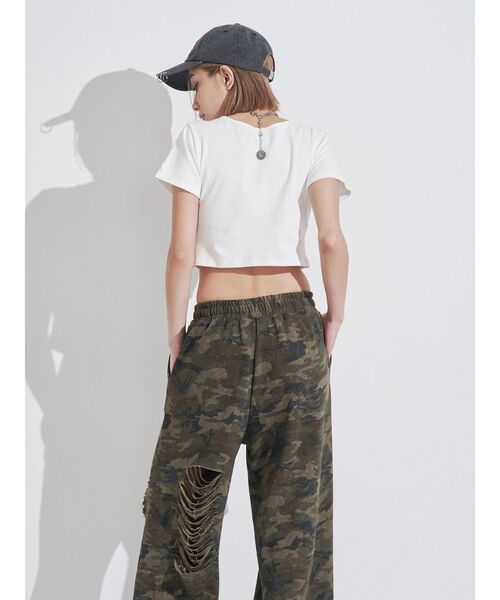 PUMA（プーマ）の「PUMA EVRIS SS TEE（Tシャツ/カットソー・レディース・ホワイト・FREE）」の20枚目の写真