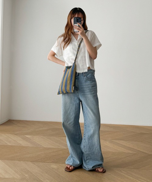 CANAL JEAN(キャナルジーン)の「DULTON HAMMOCK SACOCHE ハンモックサコッシュ/RNZ-0862SC(ショルダーバッグ・レディース・ピンク/ブルー/イエロー/レッド/ネイビー・ONE SIZE)」の11枚目の写真