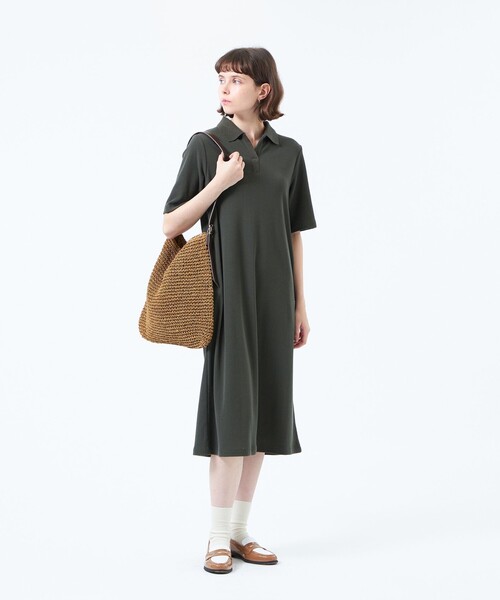 MACKINTOSH PHILOSOPHY（ﾏｯｷﾝﾄｯｼｭ ﾌｨﾛｿﾌｨｰ）の「ワンショルダーペーパートート（ショルダーバッグ・レディース・ベージュ/チャコールグレー・FREE）」の8枚目の写真