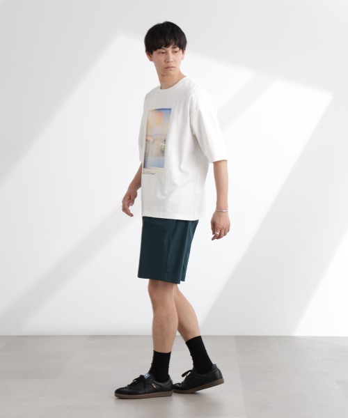 NANO universe(ナノユニバース)の「ドライジャージー イージーショーツ(セットアップ可)(その他パンツ・メンズ・ブラック/ブルーグレー/ダークグリーン・XL/L/M)」の11枚目の写真