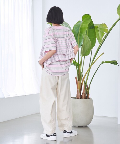 PENNEYS(ぺニーズ)の「PENNEYS別注 ボーダーキャミソール(Tシャツ/カットソー・レディース・その他1/その他2/その他3・FREE)」の15枚目の写真