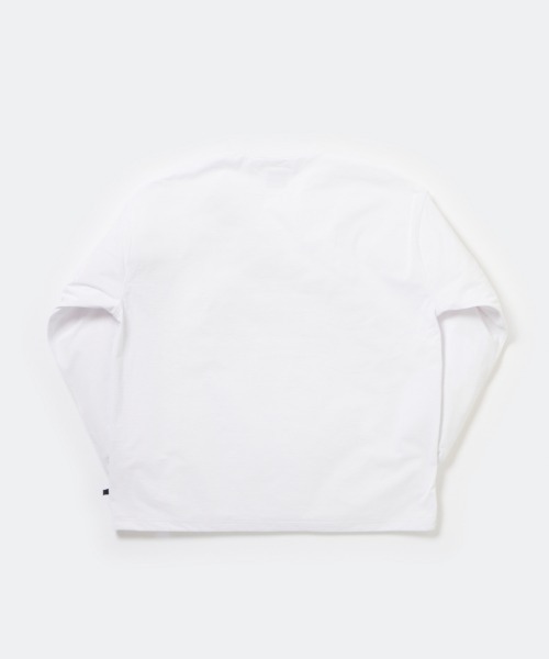 DAIWA PIER39（ダイワピア39）の「DAIWA PIER39 TECH DRAWSTRING L/S TEE BE-40025（Tシャツ/カットソー・メンズ・チャコールグレー/ブラック/ホワイト・LARGE/MEDIUM/SMALL/X-LARGE）」の4枚目の写真