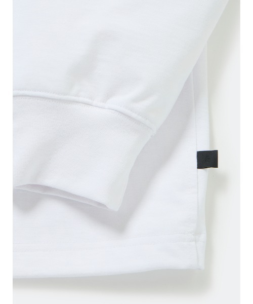 DAIWA PIER39（ダイワピア39）の「DAIWA PIER39 TECH DRAWSTRING L/S TEE BE-40025（Tシャツ/カットソー・メンズ・チャコールグレー/ブラック/ホワイト・LARGE/MEDIUM/SMALL/X-LARGE）」の6枚目の写真