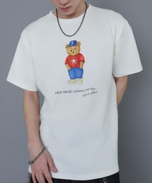 SPINNS | ヴィンテージライクプリントTシャツ/ベアーキャップ(Tシャツ/カットソー)