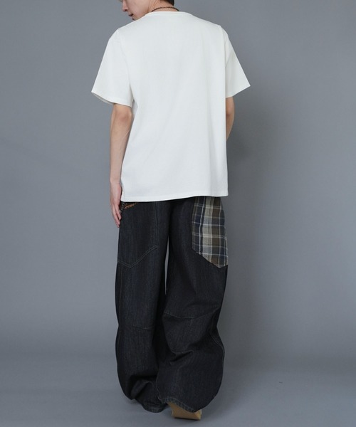 SPINNS(スピンズ)の「ヴィンテージライクプリントTシャツ/ベアーキャップ(Tシャツ/カットソー・メンズ・ホワイト/ブラック/カーキ/ワイン・ONESIZE)」の14枚目の写真