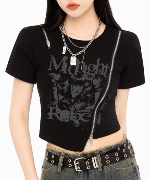 【アシンメトリーギミック】コムデギャルソン デザインTシャツ アシンメトリー COMME des GARCONS(コムデギャルソン) トップス