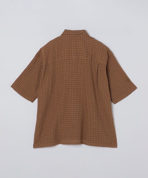 SHIPS(シップス)の「BENCH MARKING SHIRTS: シアー ドビー ショートスリーブ シャツ(シャツ/ブラウス・メンズ・カーキ/ブルー/ブラック・SMALL/MEDIUM/LARGE)」の17枚目の写真