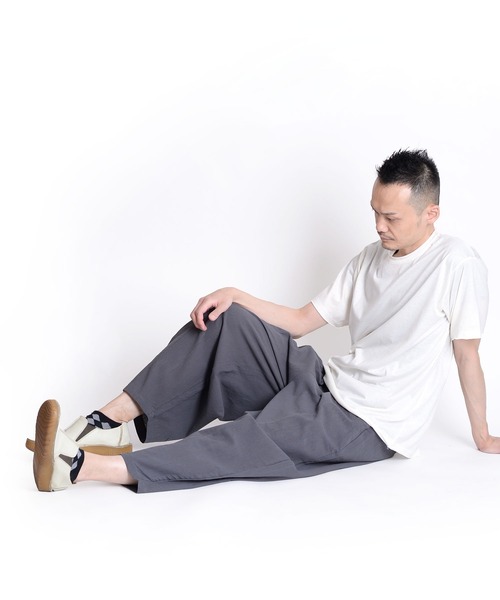 MARAI（マーライ）の「バルーンパンツ ワイドパンツ イージーパンツ 綿麻パンツ（その他パンツ・レディース・ネイビー/ブラック/グレー・FREE）」の13枚目の写真