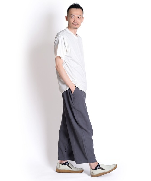 MARAI（マーライ）の「バルーンパンツ ワイドパンツ イージーパンツ 綿麻パンツ（その他パンツ・レディース・ネイビー/ブラック/グレー・FREE）」の15枚目の写真