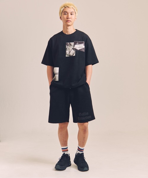 GALLIS ADDICTION(ガリスアディクション)の「GA SUEDE RANDOM-PHOTO TEE(Tシャツ/カットソー・メンズ・ブラック/ライトグレー・M/L)」の12枚目の写真