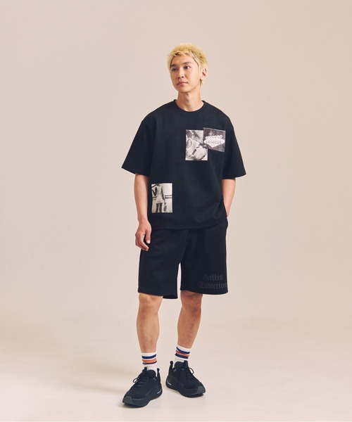 GALLIS ADDICTION(ガリスアディクション)の「GA SUEDE RANDOM-PHOTO TEE(Tシャツ/カットソー・メンズ・ブラック/ライトグレー・M/L)」の16枚目の写真
