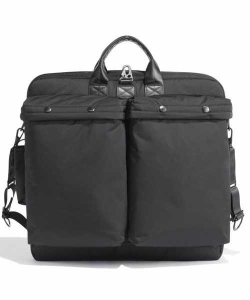 UNTRACK（アントラック）の「CITY PLUS/THE HELMET トートバッグ B4サイズ 15.6inchPC収納 60343（トートバッグ・メンズ・ブラック/グレー/ネイビー・FREE）」の4枚目の写真