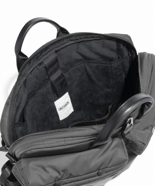 UNTRACK（アントラック）の「CITY PLUS/THE HELMET トートバッグ B4サイズ 15.6inchPC収納 60343（トートバッグ・メンズ・ブラック/グレー/ネイビー・FREE）」の8枚目の写真