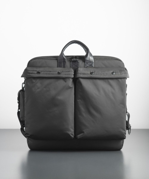 UNTRACK（アントラック）の「CITY PLUS/THE HELMET トートバッグ B4サイズ 15.6inchPC収納 60343（トートバッグ・メンズ・ブラック/グレー/ネイビー・FREE）」の15枚目の写真