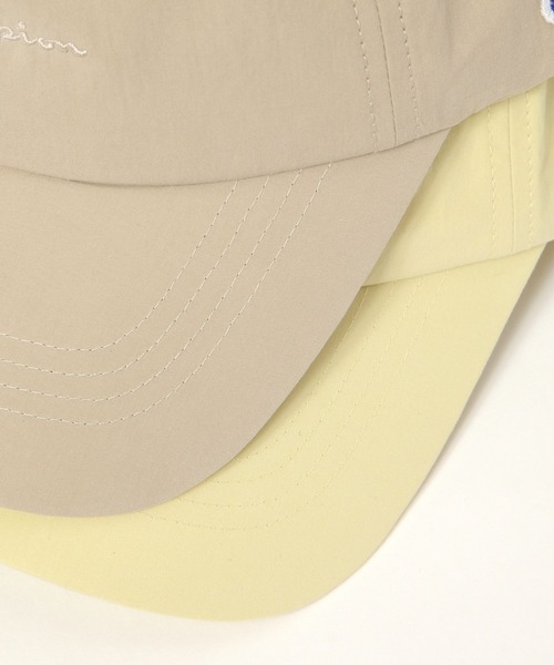 Champion（チャンピオン）の「【Champion(チャンピオン)】タイプライターキャップ(WOMEN)（キャップ・レディース・イエロー/ライトベージュ/チャコール・FREE）」の18枚目の写真