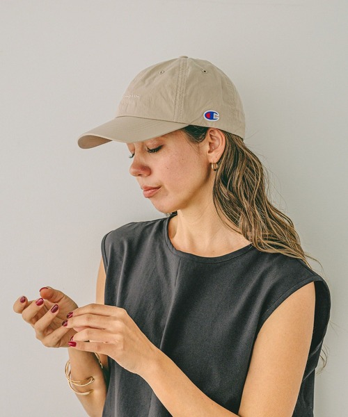 Champion（チャンピオン）の「【Champion(チャンピオン)】タイプライターキャップ(WOMEN)（キャップ・レディース・イエロー/ライトベージュ/チャコール・FREE）」の22枚目の写真