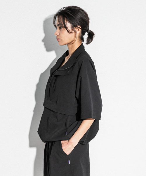 THOUSAND MILE（サウザンドマイル）の「『別注』THOUSAND MILE×UR　WASHER CODE ANORAK（Tシャツ/カットソー・レディース・ブラック・FREE）」の3枚目の写真