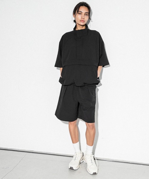 THOUSAND MILE（サウザンドマイル）の「『別注』THOUSAND MILE×UR　WASHER CODE ANORAK（Tシャツ/カットソー・レディース・ブラック・FREE）」の8枚目の写真