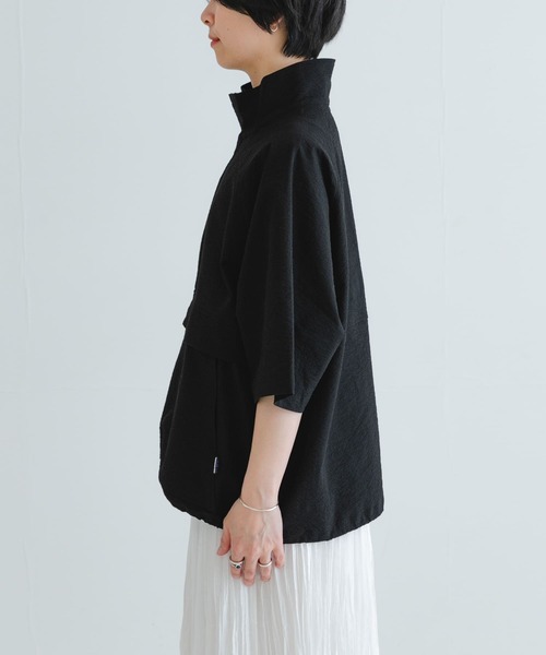 THOUSAND MILE（サウザンドマイル）の「『別注』THOUSAND MILE×UR　WASHER CODE ANORAK（Tシャツ/カットソー・レディース・ブラック・FREE）」の10枚目の写真