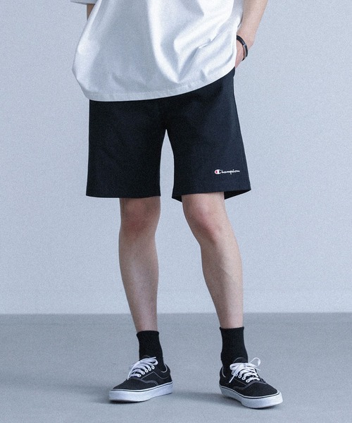 Champion(チャンピオン)の「【Champion】ベーシックショーツ(その他パンツ・メンズ・ブラック/ネイビー/グレー・XL/L/M)」の2枚目の写真