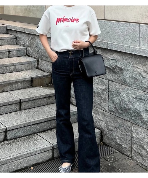 RANCLIC（ランクリック）の「memoire ロゴビッグT（Tシャツ/カットソー・レディース・レッド・FREE）」の13枚目の写真