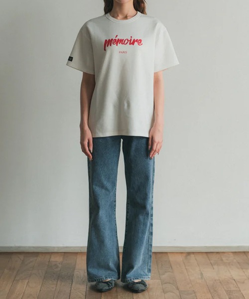RANCLIC（ランクリック）の「memoire ロゴビッグT（Tシャツ/カットソー・レディース・レッド・FREE）」の20枚目の写真