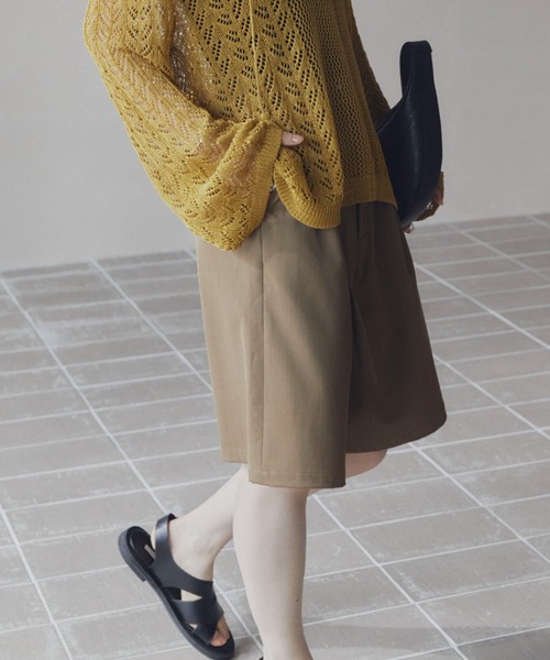 ドゥ アルシーヴ（Doux archives）/ベルト付ショートパンツ セール】ベルト付ショートパンツ（その他パンツ）｜DOUX ARCHIVES