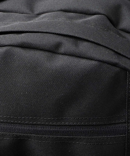 VISION STREET WEAR（ヴィジョンストリートウェア）の「大容量 2層式 スクエアバックパック サイドメッシュポット付き A4・B4収納対応（バックパック/リュック・メンズ・ブラック・FREE）」の5枚目の写真