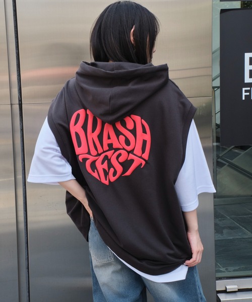 WEGO（ウィゴー）の「WEGO/パーカーアンサンブルT（アンサンブル・メンズ・ブラウン/ネイビー/スミクロ・MEDIUM/LARGE）」の15枚目の写真