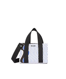 MSGM（エムエスジーエム）の「【NEW】オプティカルWAVE グラフィック 2Way MINI ショルダーバッグ（ショルダーバッグ）」