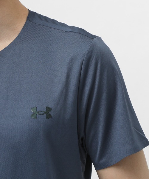 UNDER ARMOUR(アンダーアーマー)の「アンダーアーマー UAアーマードライ プロ ショートスリーブ Tシャツ(Tシャツ/カットソー・メンズ・イエロー/ブルー/ブルーグレー/ブラック・M/L/LL/S/3L)」の13枚目の写真