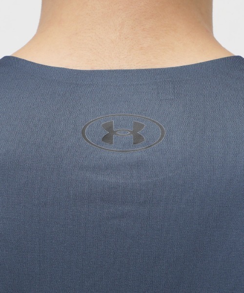 UNDER ARMOUR(アンダーアーマー)の「アンダーアーマー UAアーマードライ プロ ショートスリーブ Tシャツ(Tシャツ/カットソー・メンズ・イエロー/ブルー/ブルーグレー/ブラック・M/L/LL/S/3L)」の16枚目の写真