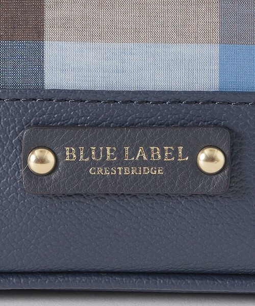 BLUE LABEL CRESTBRIDGE(ブルーレーベルクレストブリッジ)の「クレストブリッジチェックコットンリネンミニトート(トートバッグ・レディース・グリーン系その他2/レッド系その他4/ライトブルー・FREE)」の14枚目の写真