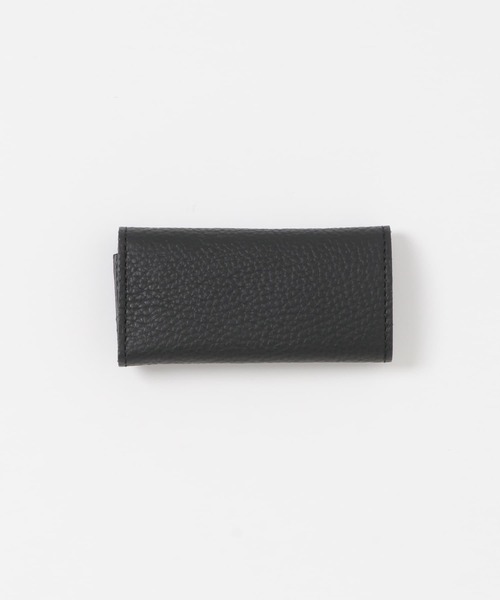 ITEMS URBANRESEARCH(アイテムズ アーバンリサーチ)の「U.O.Leather Key Case(その他小物・メンズ・ブラック/オレンジ・-)」の5枚目の写真