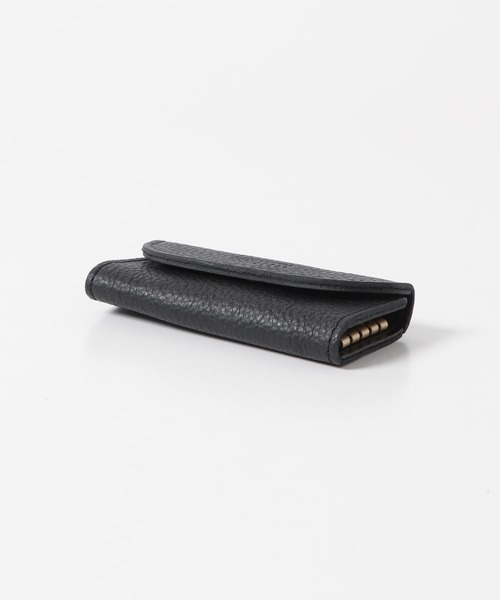 ITEMS URBANRESEARCH(アイテムズ アーバンリサーチ)の「U.O.Leather Key Case(その他小物・メンズ・ブラック/オレンジ・-)」の6枚目の写真