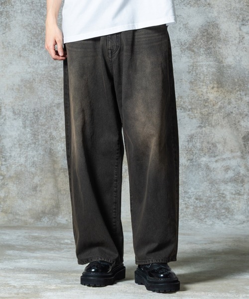 SALE限定価格　glamb デニムパンツ The Wide Denim / ザワイドデニム（デニムパンツ）｜glamb
