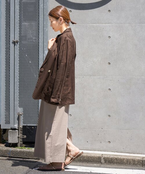 IENA（イエナ）の「ウォッシャブル ソフトリネン リラックス